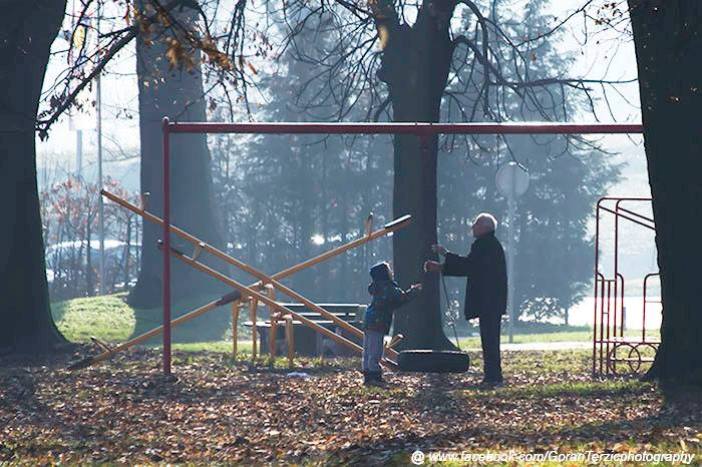 Jutro u parku Mladen Stojanović