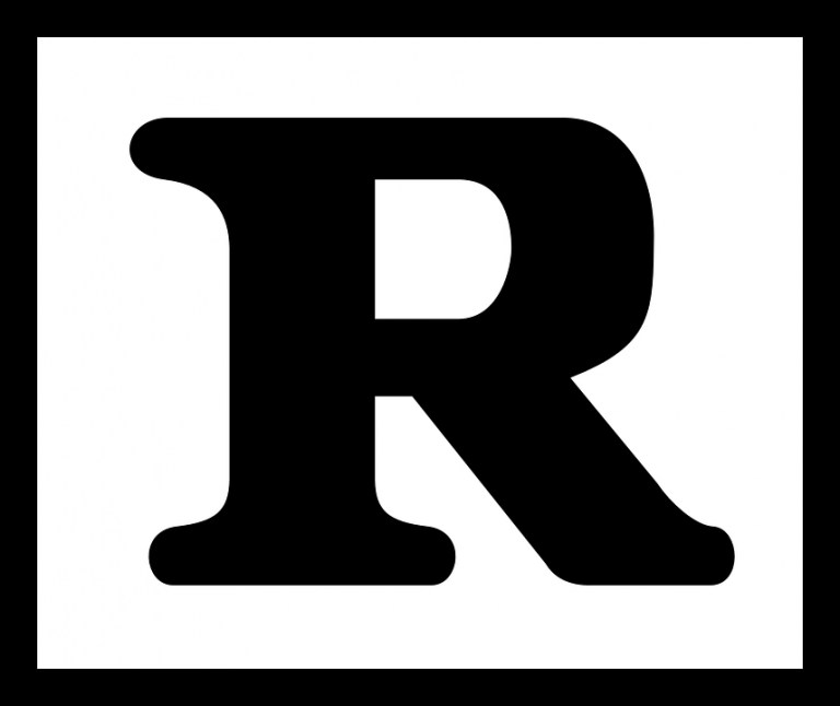 R object. Логотип r. Красивая буква r. Большая буква r. Логотип с буквой r.