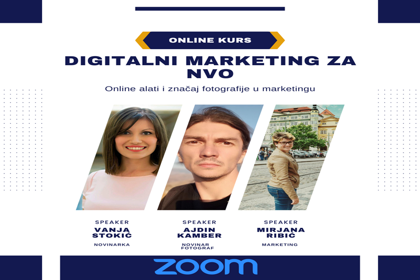 Online seminar Digitalni marketing za NVO eTrafika