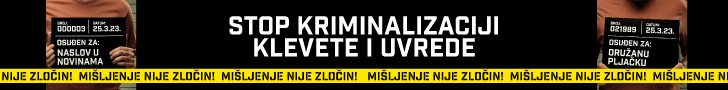 Stop kriminalizaciji klevete